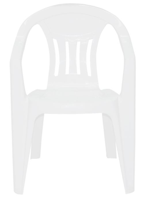 Cadeira Ilha Bela em Polipropileno Branco - Tramontina