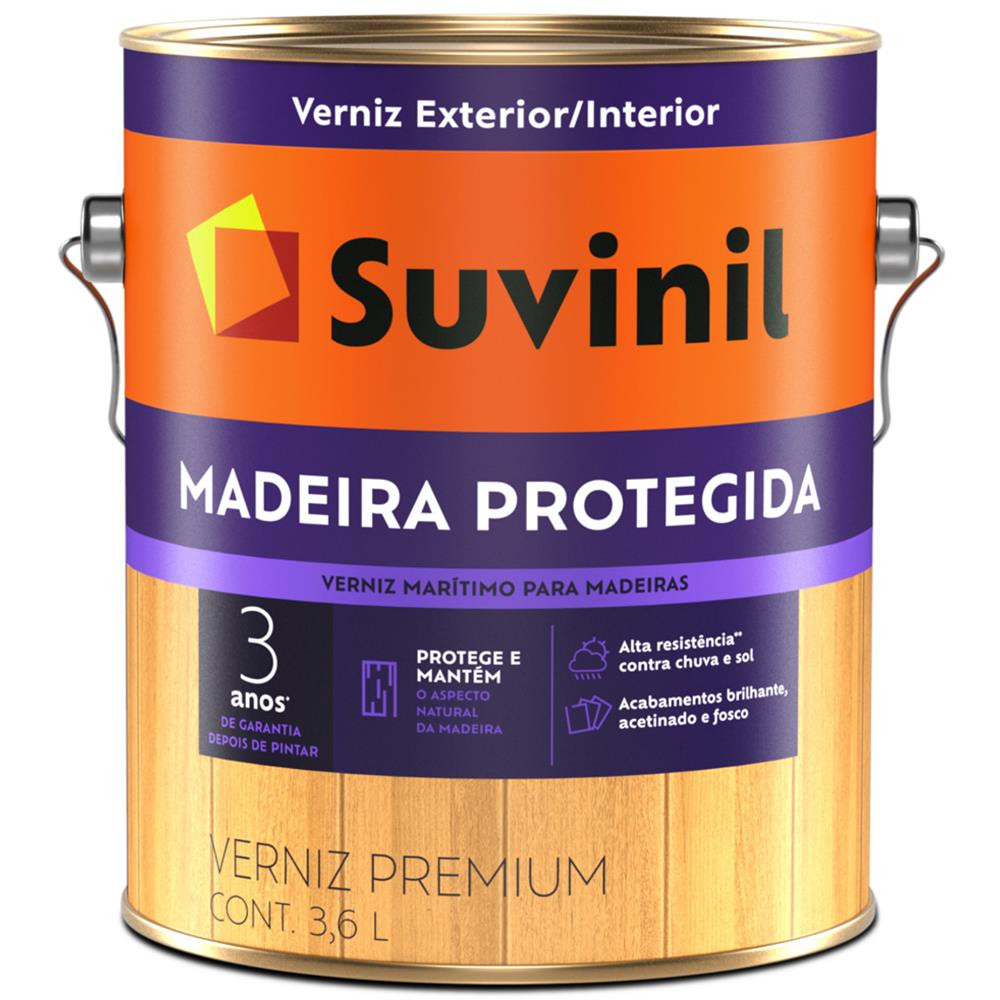 Verniz Madeira Protegida 3,6L - Suvinil